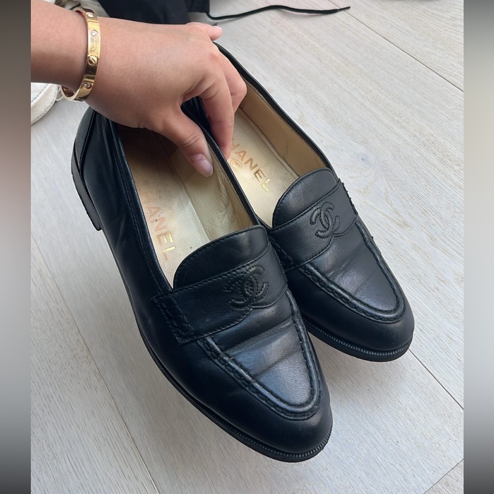CHANEL vintage loafer 36.5